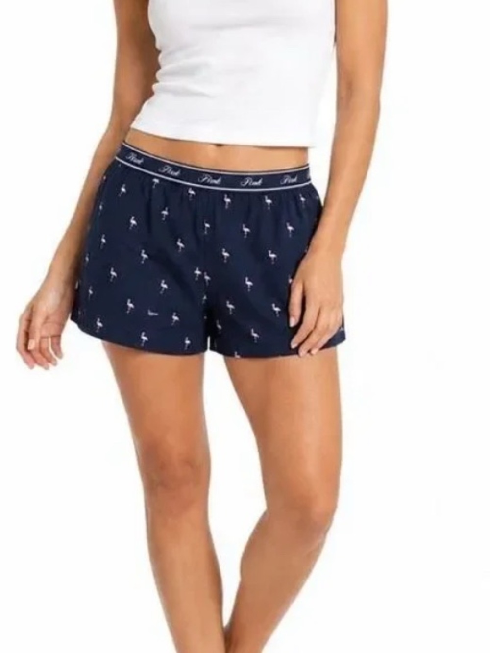 Victorias Secret PINK cotton flamingo sleep short